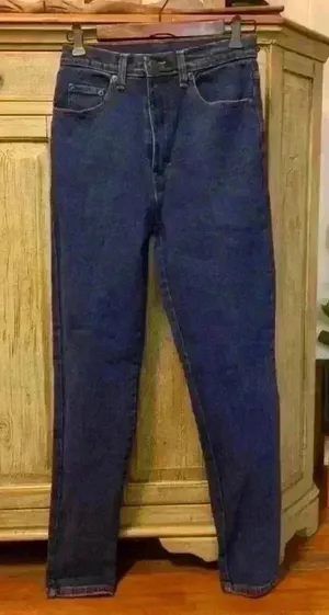 Vintage Retro Jordache Basics Blue Denim Jeans 80s‎ 90s Y2K High Rise thumbnail 1