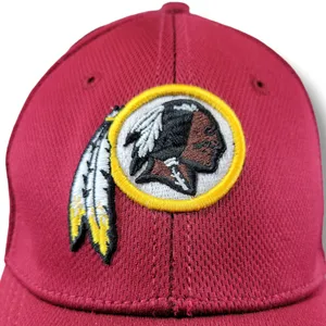 Washington Redskins Hat OSFM Fitted Hat Football Cap Embroidery thumbnail 2