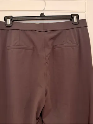 Halara Flex DayStretch High Waisted Pocket Wide Leg Pants Sz XL Gray Pull On thumbnail 7