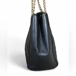 Kate Spade Briar Lane Quilted Purse, Size OS - Black/Gold thumbnail 5