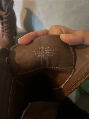 GBG Los Angeles Brown Lace-Up Combat Boots thumbnail 2