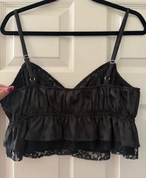 For Love & Lemons Fleur Jacquard Crop Top Tank thumbnail 4