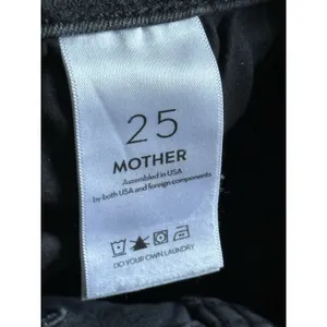 MOTHER The Hustler Ankle Fray Jeans Size 25 Lighting Up Lanterns Gray High Rise thumbnail 7