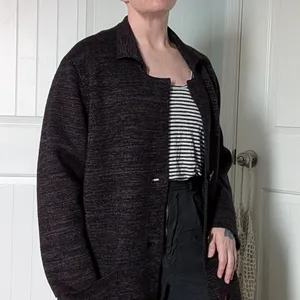 Vintage Magic Italian Merino Wool Blend Duster Cardigan Women's Large thumbnail 6