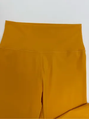 Daily Drills Go! High Rise Leggings Honey Gold Mustard Yellow thumbnail 7