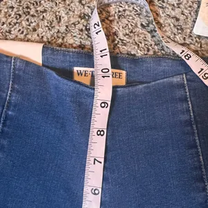 We The Free Bella Moto Mid Rise Skinny Jeans Size 24 Zippers Detail Denim‎ thumbnail 5