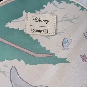 Loungefly x Disney Mini Backpack Thumper Forest Color Cream & Green NWT thumbnail 4