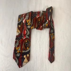 Paul Rodon The Collection 100% Silk Handmade Mens Art Necktie Multicolor Office thumbnail 2