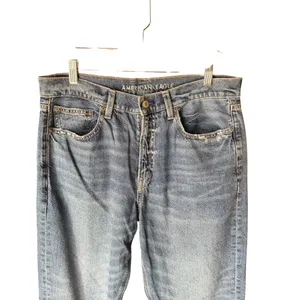 American Eagle - Low-Rise Baggy Y2K Blue Jeans Sz 10 S thumbnail 3