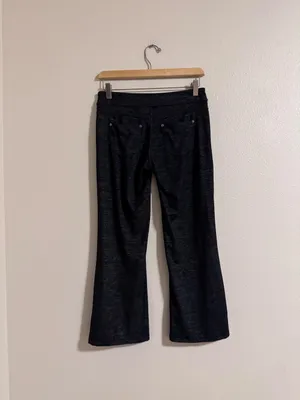 Athleta Black Flare Wide-Leg leggings thumbnail 3
