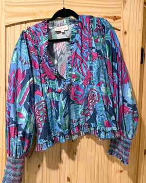 summer shirt Blue Size L thumbnail 1