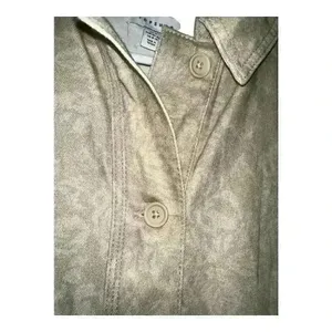 TopShop Cream‎ Floral Print Button Down Jacket. Size 8-10 thumbnail 5