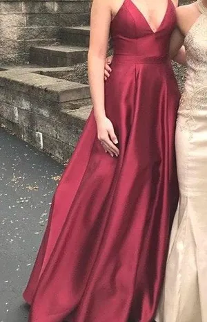 Jovani Red Prom Dress thumbnail 2