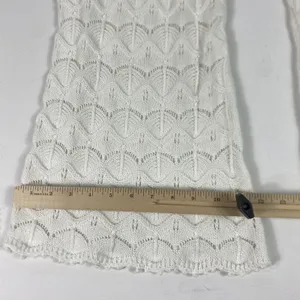 Marine Layer Pants Womens‎ XS White Crochet Knit Wide Leg Pull On Summer Lounge thumbnail 4