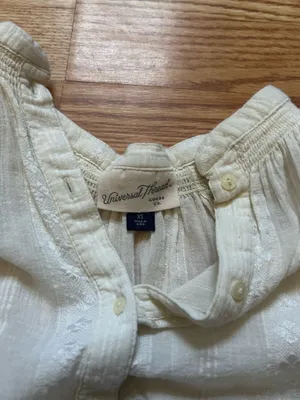 White/cream blouse thumbnail 2