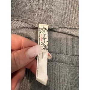 Free‎ People Ribbed Sweater Pants Pants Gray M Cozy Comfy thumbnail 8