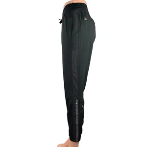 Lululemon Black Drawstring Mid Rise Workout Athletic Jogger Sweatpants Size S thumbnail 2