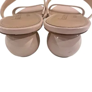 Kate Spade Palm Springs Sandals Women 8.5B Pale Dogwood Patent Leather Slide thumbnail 5