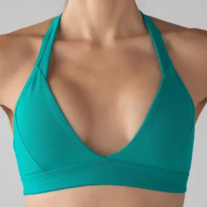 Lululemon All Day Breeze Bra Viridian Green Size 10 Strappy Sports Bra thumbnail 1