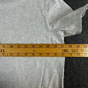 Lululemon Womens Light Gray Heather Short Sleeve Athletic Crew Neck Tee Top thumbnail 5