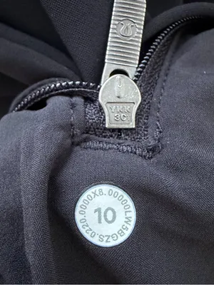 Lululemon On The Move 28” Trouser Pants Black Size 10 thumbnail 9