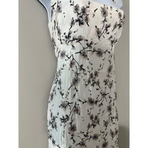 Ohsevendays Floral Caroline Dress Viscose Satin Euc Size M‎ thumbnail 4