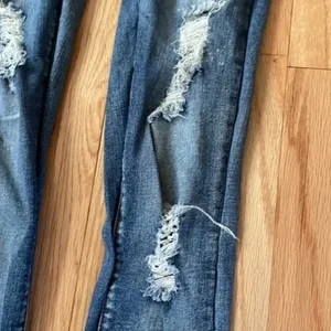 Pacsun Jeans Womens 26 Long Blue High Rise Skinniest Distressed Ladies thumbnail 5