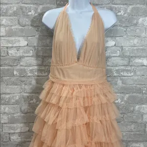 VICI Love Filled Tiered Tulle Maxi Dress thumbnail 4