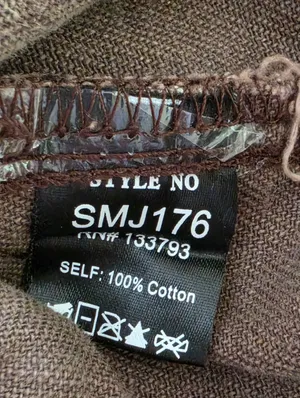 POL Cable Knit Sleeve Shacket Chocolate & Cream Small thumbnail 16