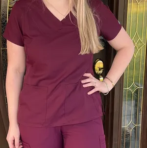 Med Couture Scrub Top thumbnail 1