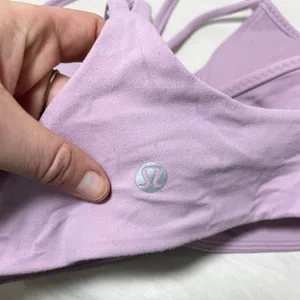 Lululemon Expand Your Limits Bra Nulu Minimal Support In Antoinette Sz 2 thumbnail 8