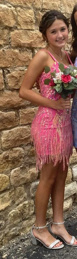 Kiss prom hoco dress Pink Size 0 thumbnail 1