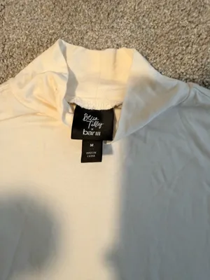 Turtleneck Bodysuit White Size M thumbnail 2