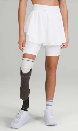 Lululemon Court Rival High Rise Tennis skort Sz 6 thumbnail 1