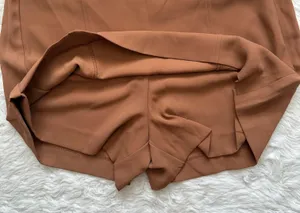 Jason Wu Skort Mini Skirt Shorts Neutral Brown M thumbnail 6