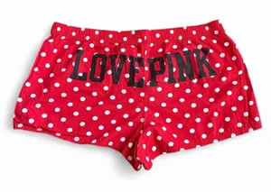 Y2K PINK Victoria’s Secret Polka Dot Shorts thumbnail 1