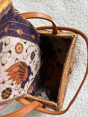 Woven Bag Tan thumbnail 4