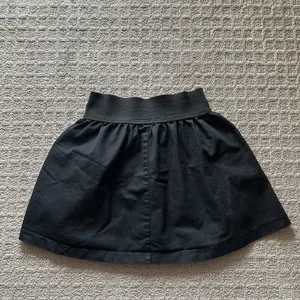 Miley Cyrus Max Azria‎ Black Elastic Waist Flare Skirt Womens Medium M Y2K Retro thumbnail 5