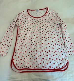 Lake pajamas heart shirt thumbnail 1