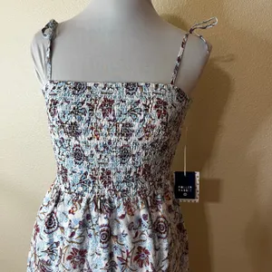 Roller Rabbit | Target floral embroidered fit & flare midi dress NEW SMALL thumbnail 2