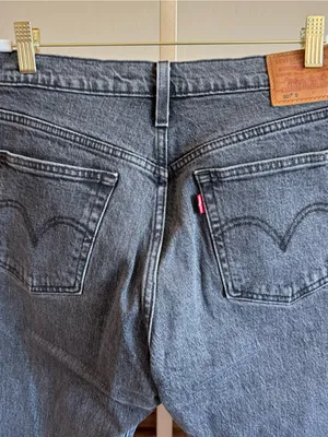 Levi’s Premium 501 Skinny Jeans Gray Black Wash W28 L28 thumbnail 12