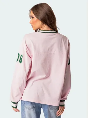 Edikted California Long Sleeve Jersey Top thumbnail 3