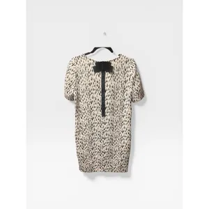 Essentiel Antwerp Animal Print Bow Back Shift Mini Dress Size 34 US 2 thumbnail 4
