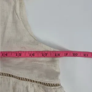 NWT Anthropologie Malai Salt Sleeveless Mini‎ Swing Dress Sz M thumbnail 7