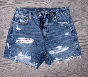 American Eagle Outfitters Highest Rise Baggy Denim Shorts thumbnail 1