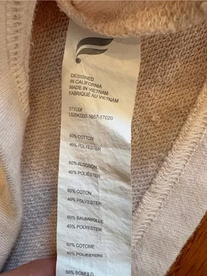 Fabletics Pale Pink Cropped Boxy Hoodie XS Balletcore Athleisure thumbnail 5