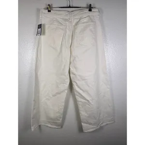 Universal Thread Womens Sailor Wide Leg Pants‎ White High Rise Size 16 NWT thumbnail 2