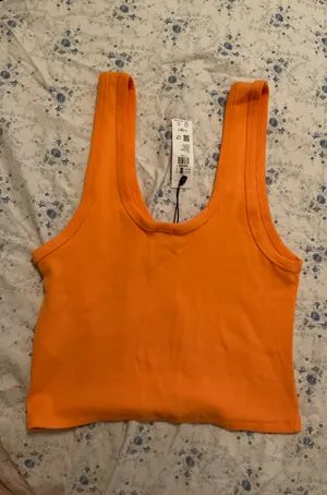 Garage Cute Orange Tank thumbnail 2