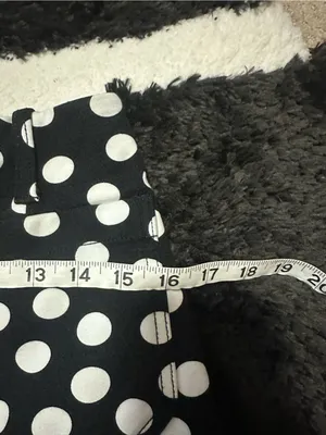 Anthropologie Colette Cropped Wide-Leg Trousers Maeve Ponte Edition polka dot 27 thumbnail 6