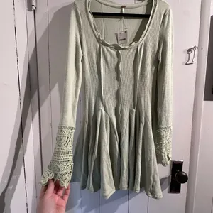 Free People Nwt Little Love Thermal Mini Dress thumbnail 3